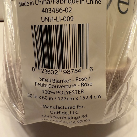 NEW Unhide Lil Marsh - Rose - 50 x 60 - Picture 2 of 2